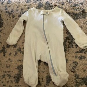 Baby boys footed pjs